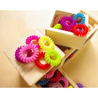 Sale!!! hè đến rồi - cột tóc lò xo đủ màu