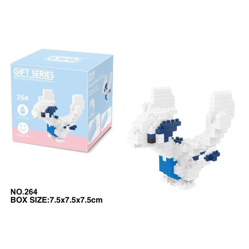 Bộ Đồ chơi Lego Xếp Hình Nhân Vật Pokemon huyền thoại Loại Đẹp Cao Cấp