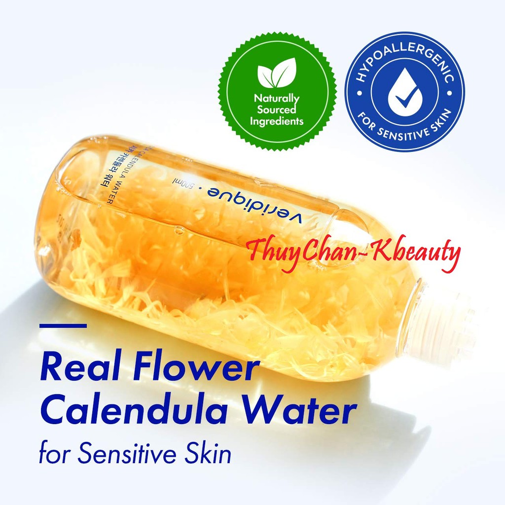 MS79  Toner Hoa cúc Veridique Cica Calendula Water TONER 500ml