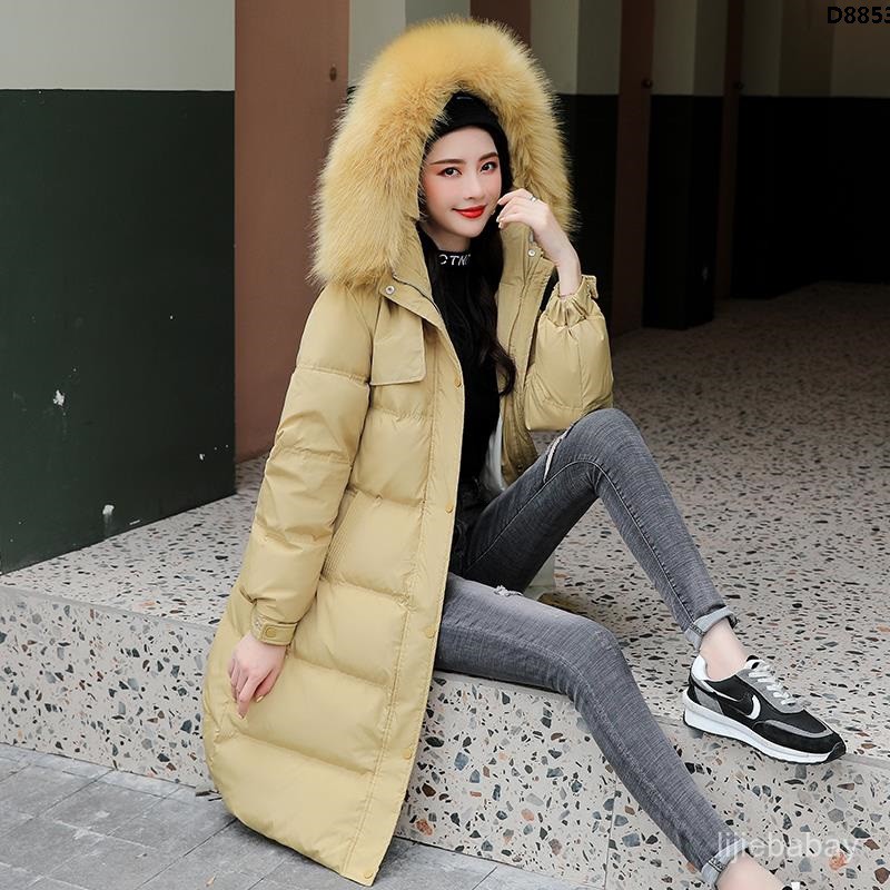 Áo Khoác Phao Dáng Dài Ôm Chất Liệu Cotton Thời Trang Thu Đông 2020 | BigBuy360 - bigbuy360.vn