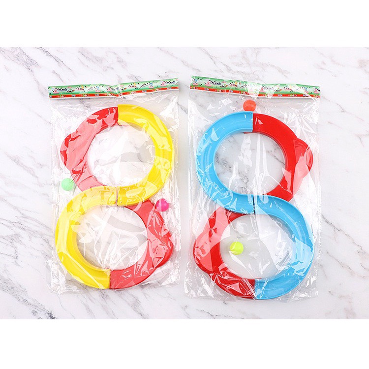 Đồ chơi rèn luyện tính tập trung - lăn bóng theo vòng số 8