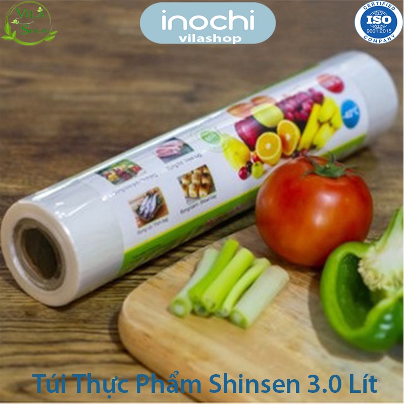 Túi Đựng Thực Phẩm, Túi Thực Phẩm Tự Hủy Shinsen 3.0L Inochi, Được Sản Xuất Theo Tiêu Chuẩn Châu Âu