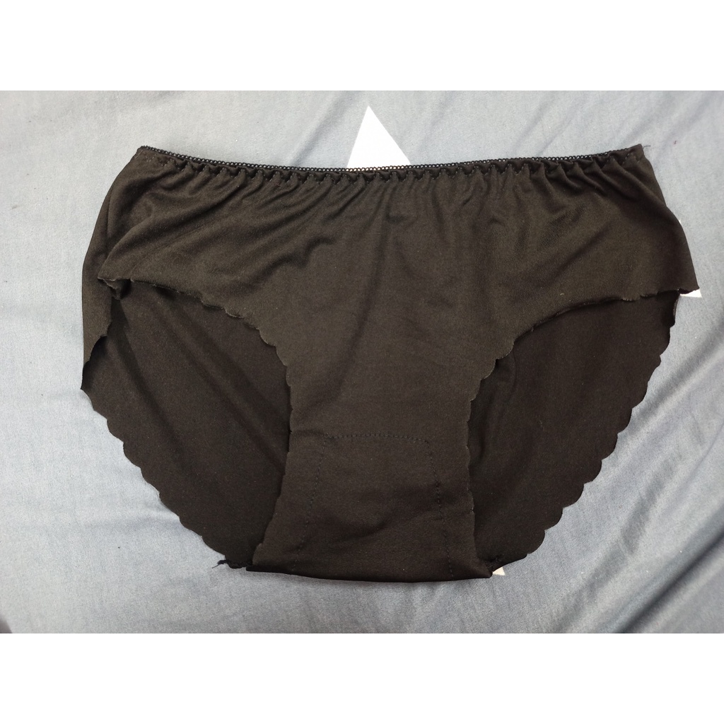 Quần lót nữ su trơn thun lạnh co dãn 4 chiều viền sóng cạp viền FREESIZE