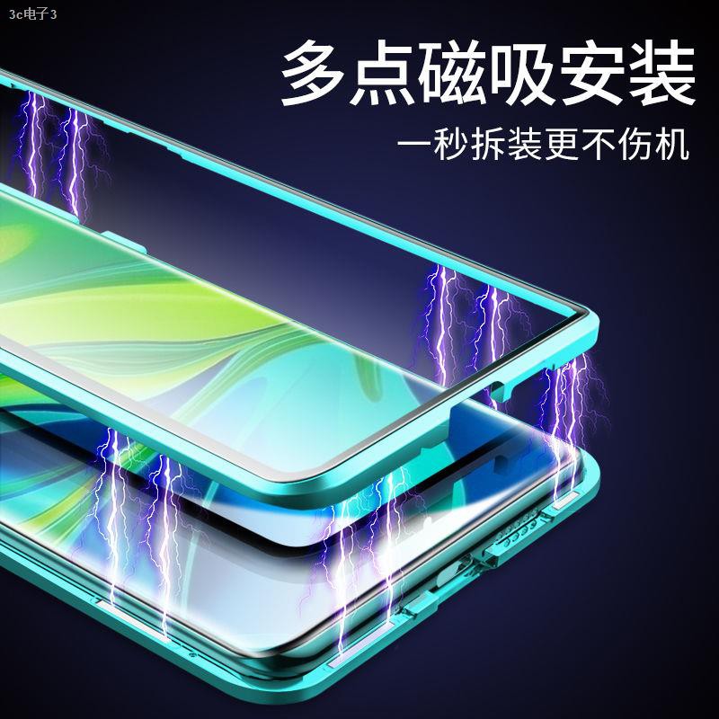 ☍▣✵Millet cc9pro Mobile Phone Case Glass hai mặt Kính nam châm Loại Pro Chống rơi Vỏ từ tính1