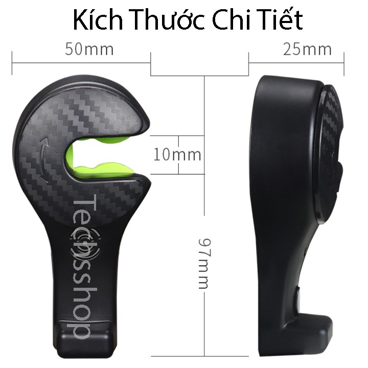 Móc Treo Đồ Sau Ghế Ô Tô Loại Có Đèn - Móc Gắn Sau Ghế Xe Hơi - Multi Function Car Hook - Combo 2 Cái