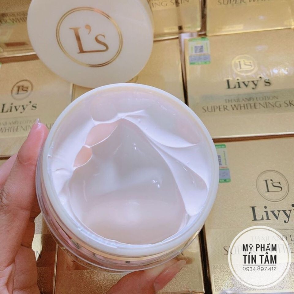 Kem Dưỡng Trắng Da Body LIVY'S Thái Lan Chính hãng (Livys)