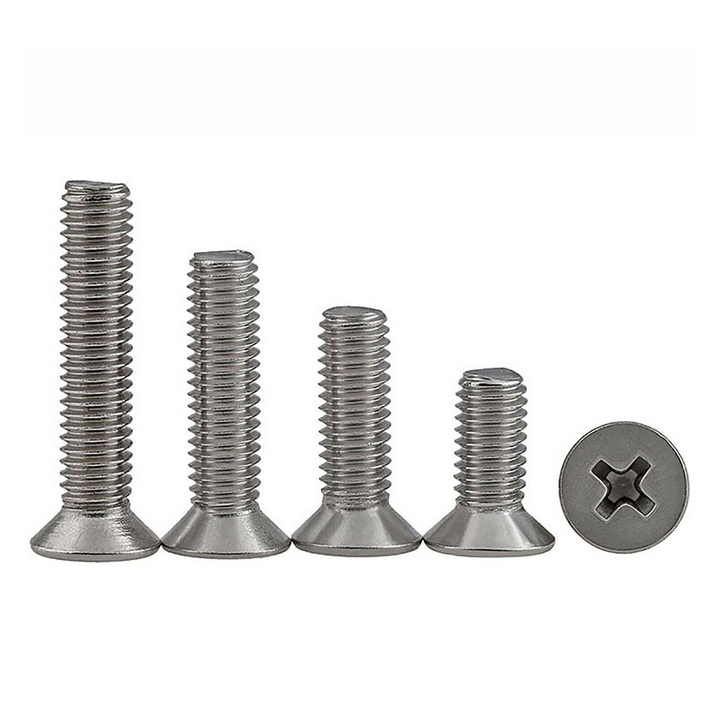 Ốc vít phẳng bằng thép không gỉ 316 A4 M5 M6 chất liệu chất lượng cao