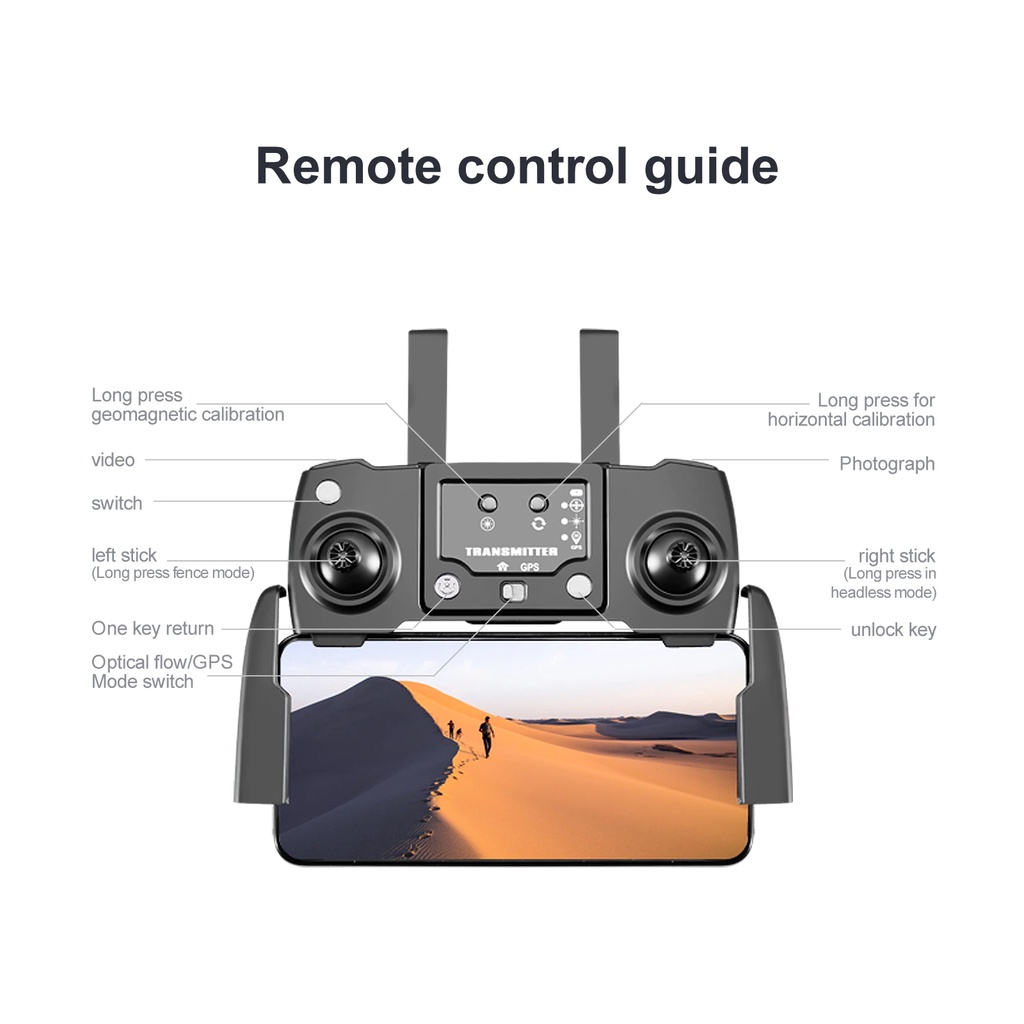 Flycam, flaycam 8k gái rẻ thiết kế 2 camera cảm biến tránh va chạm xoay 360 độ, không Chổi Than, 5GWIF mẫu mới 2022