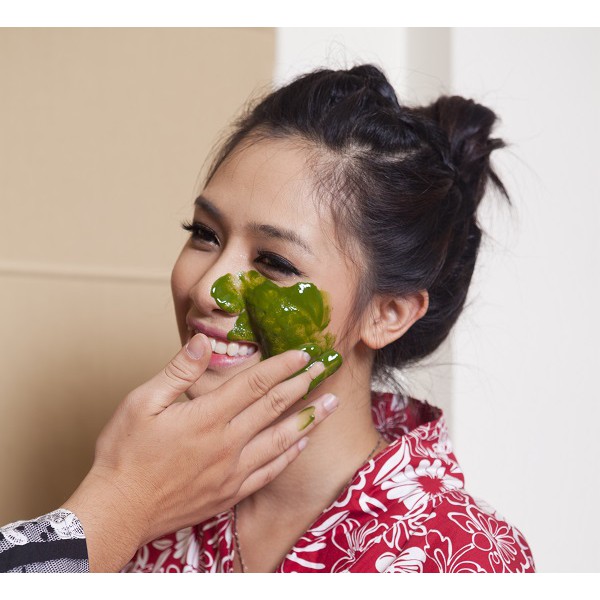 Bột Trà Xanh Chính Sơn Matcha Vụ Thu nguyên chất dùng đắp mặt