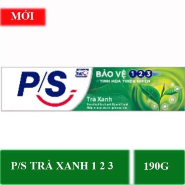 Kem Đánh Răng P/S Bảo Vệ 123 Trà Xanh (190g)
