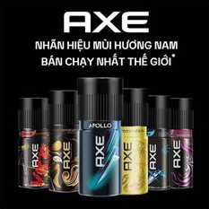 Xịt Khử Mùi AXE Apollo Hương Tươi Mát 150ml