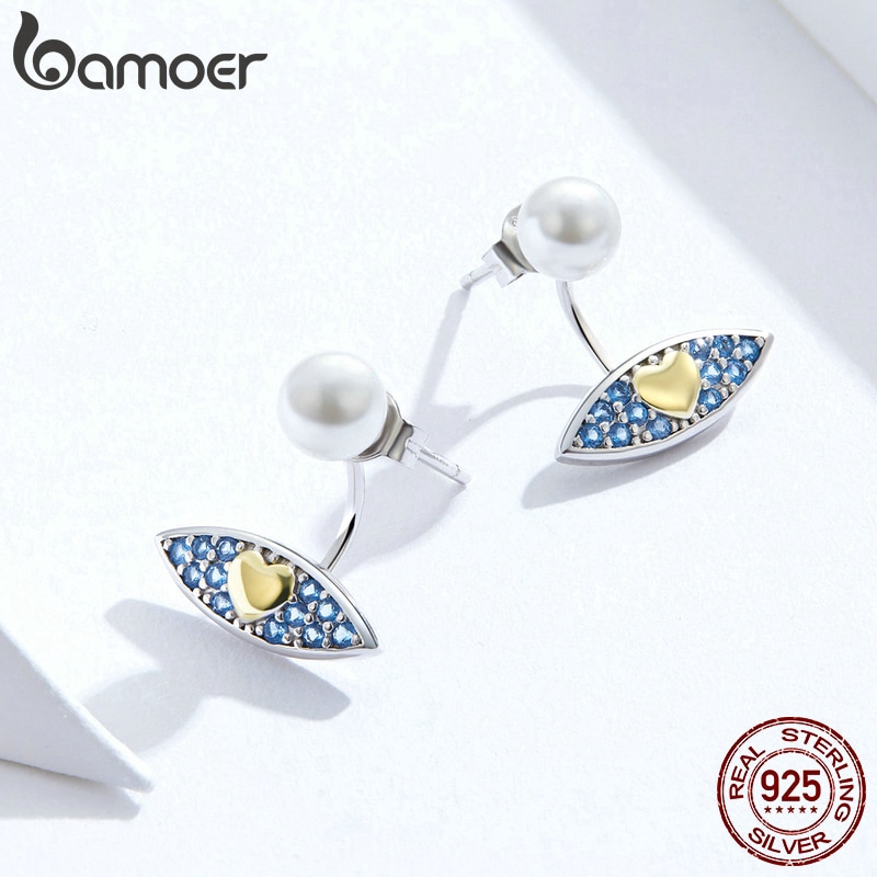 Khuyên Tai Bamoer bạc 925 Độc Đáo Hợp Thời Trang Cho Nữ