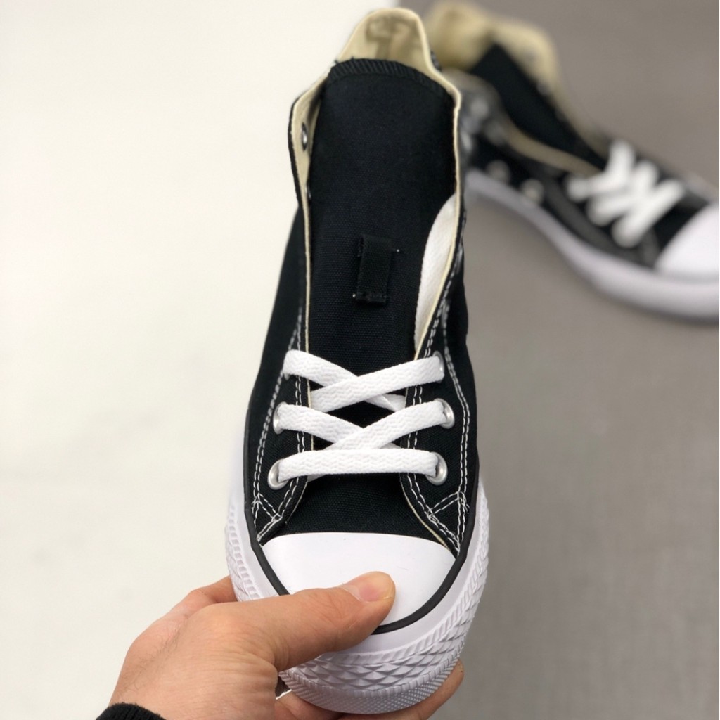 Giày Thể Thao Converse Allstar Cổ Cao Phối Màu Trắng Đen Kiểu Việt Nam Cá Tính