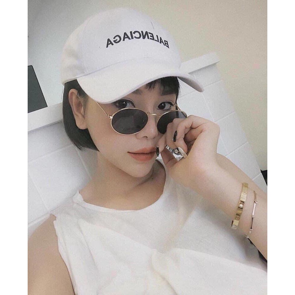 Mũ nón lưỡi trai kết chữ thời trang