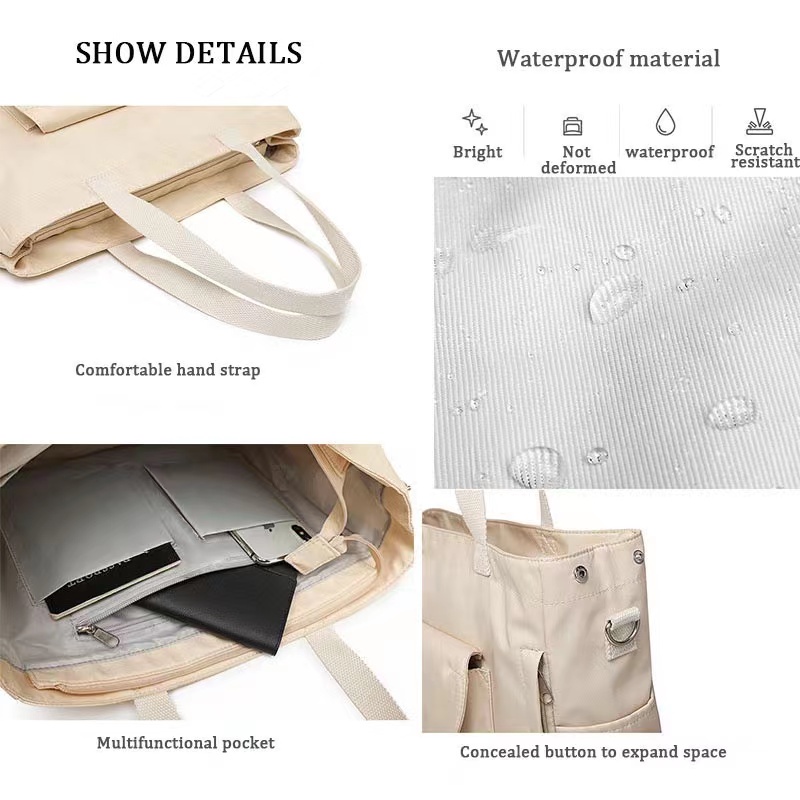 Túi Đựng Laptop 13.3 / 14 / 15.6 inch Chống Sốc / Thấm Nước Phiên Bản Hàn Quốc Mới Cho Nữ