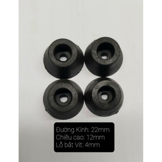 Chân cao su giảm chấn (4 cái)