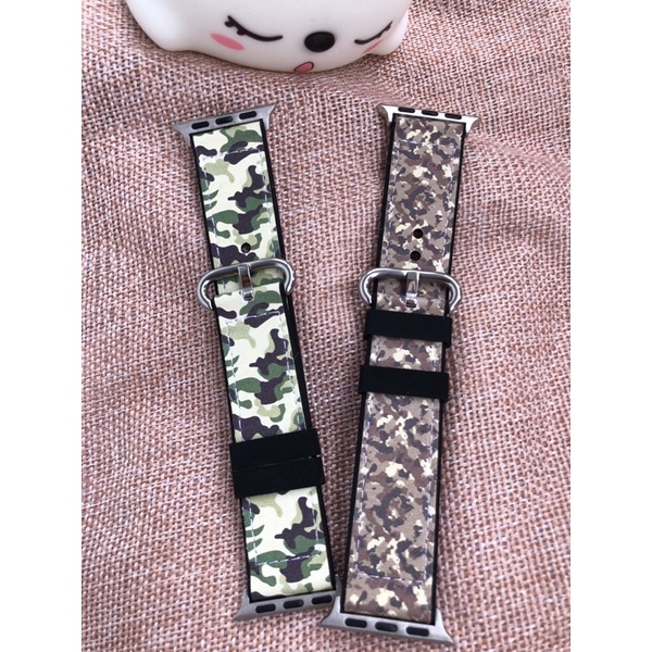 Dây cao su rằn ri cho Apple watch seri 1,2,3,4,5