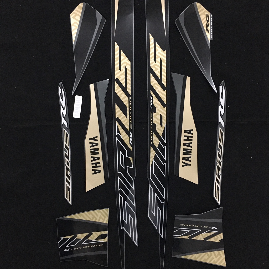 (MỚI VỀ) Bộ sưu tập tem 3 lớp cao cấp xe SIRIUS RC đời 2020, 2021, tem như zin theo xe