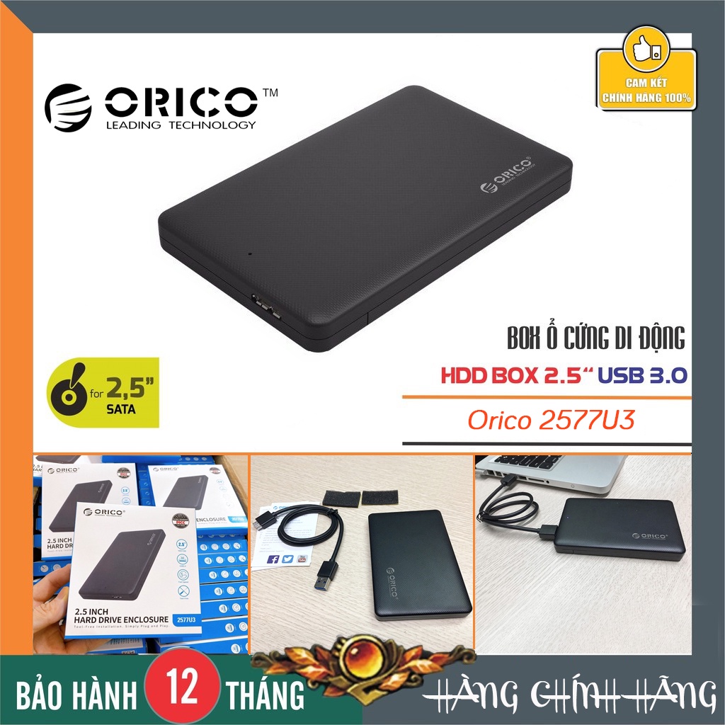 Hộp đựng ổ cứng Gloway/Orico HDD BOX SATA 3 USB 3.0 – Gloway G21/2599US3/2577US3/2588US3
