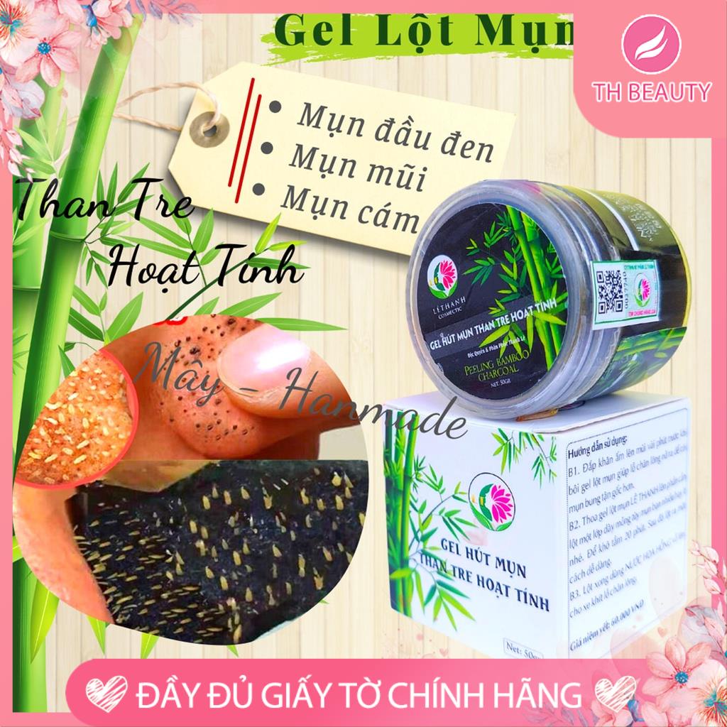 &lt;THẬT 100%&gt; Gel hút mụn Lê Thanh lột sạch các loại mụn