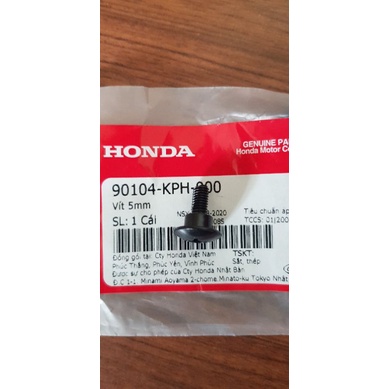 Vít 5mm chính hãng Honda