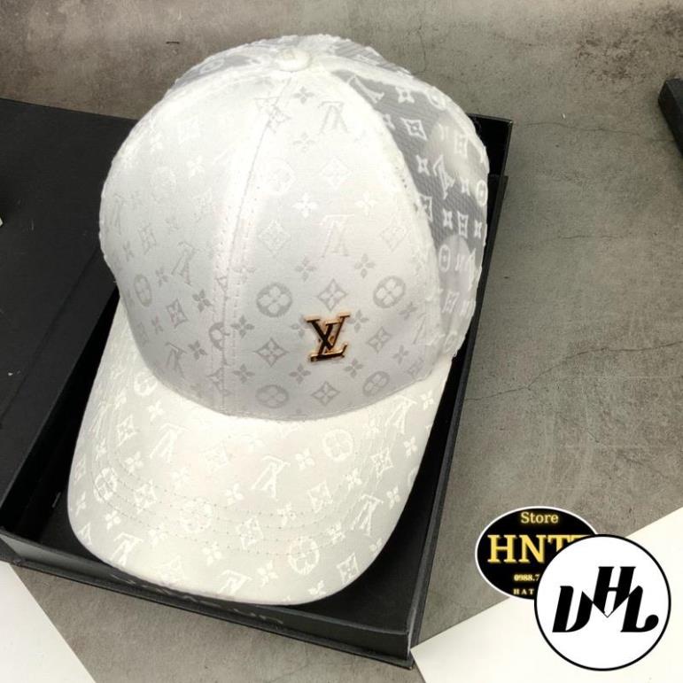 Mũ Lưỡi Trai Phối Lưới Von in LV Gắn Logo Cao Cấp Giá Rẻ Thời Trang Nam Nữ