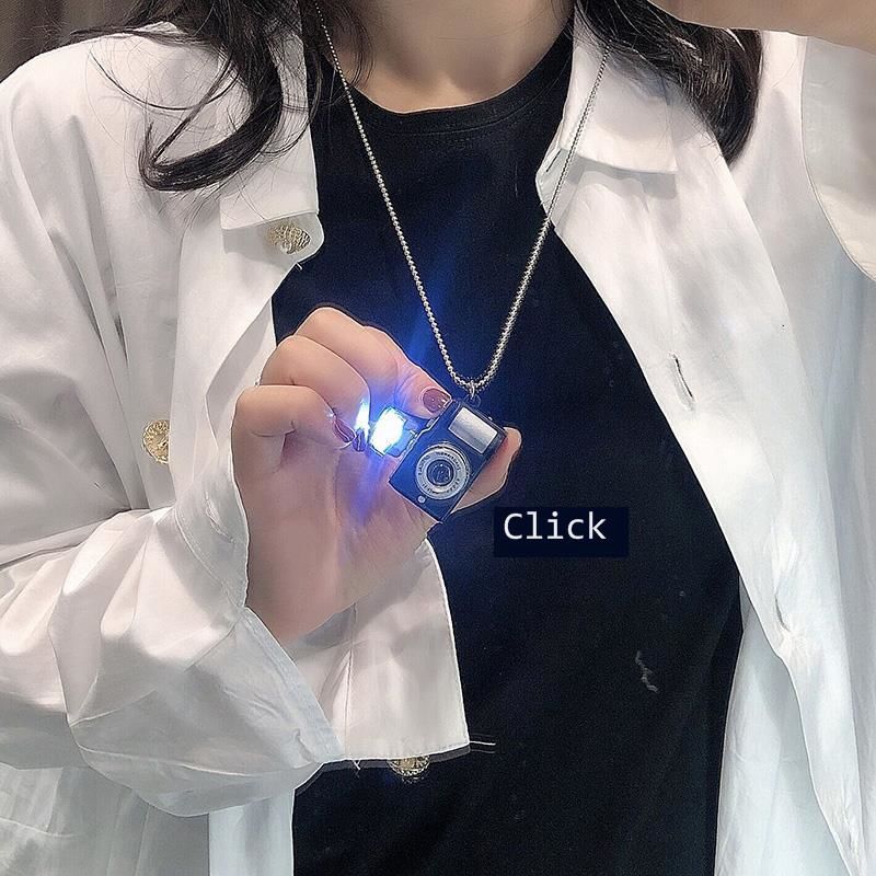 Dây Chuyền Mặt Máy Ảnh Đơn Giản Phong Cách Hip Hop