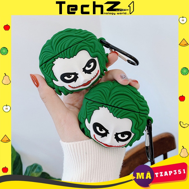 Case Airpods 1/2/3/Pro Joker, Ốp Airpods chất nhất vịnh Bắc Bộ - Mã TZAP351