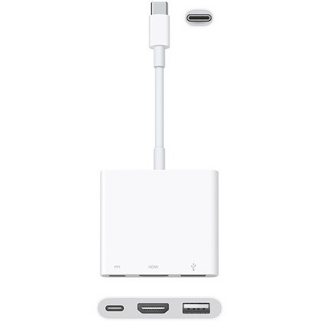 CÁP CHUYỂN ĐỔI TYPE C TO HDMI+USB+USB C HÀNG APPLE CHÍNH HÃNG BH 12 THÁNG