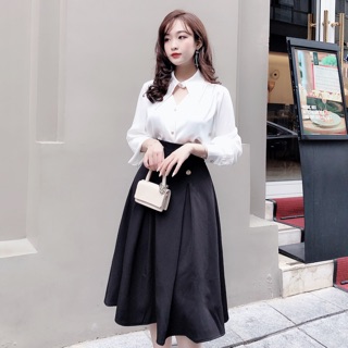 Chân váy dài 4 cúc CV584 KYMIE