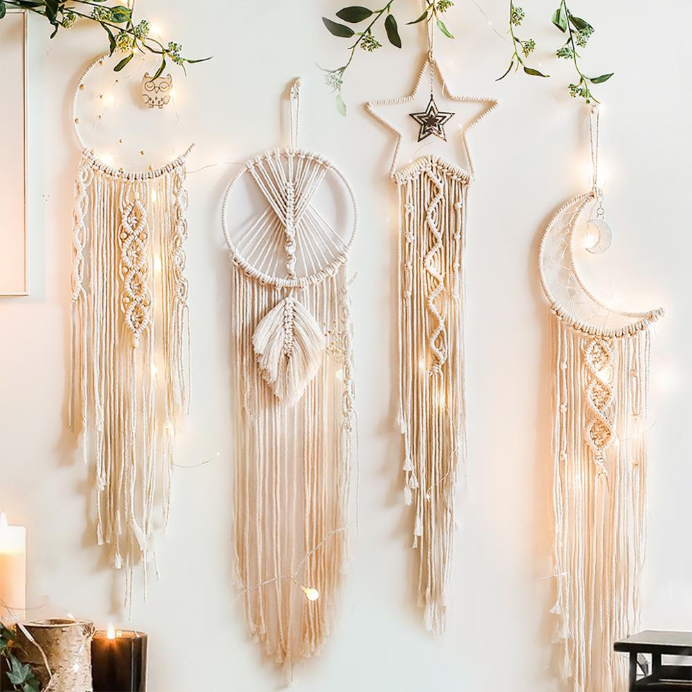 Phụ kiện treo tường trang trí phòng theo phong cách Bohemian