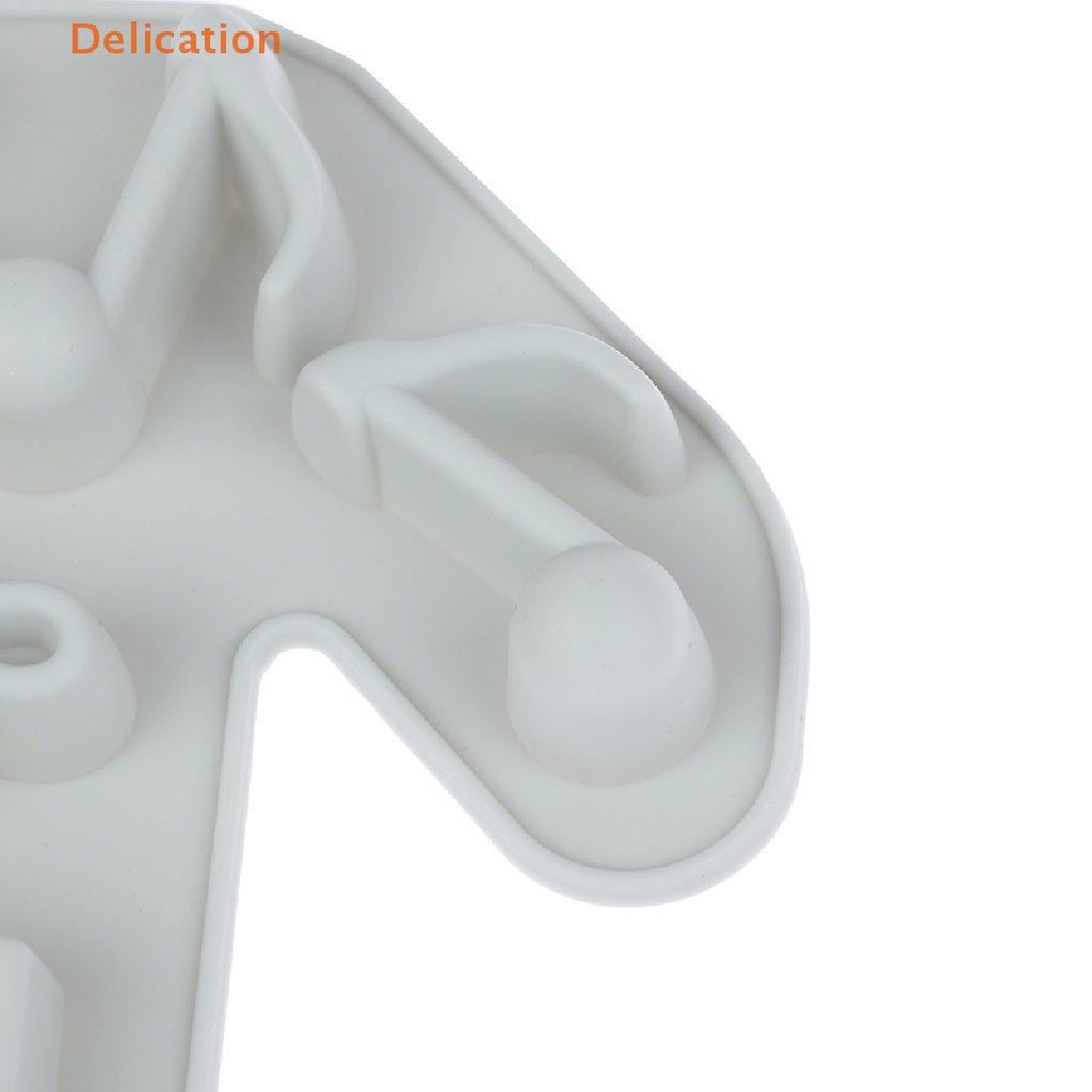 Khuôn Silicone Làm Bánh / Sô Cô La / Đá Hình Nốt Nhạc DIY