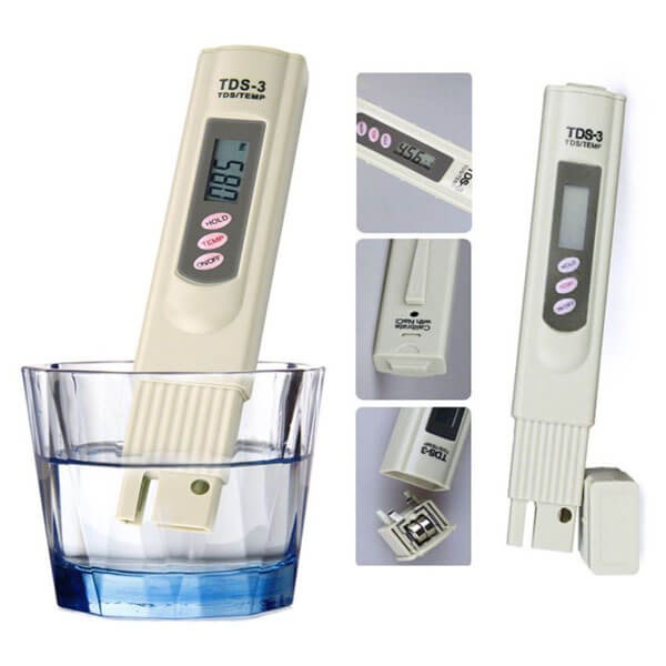 Bút Đo Độ Mặn, Bút Thử Nước Sạch TDS 3, Kiểm Tra Độ Mặn Cơ Bản Của Nước Tưới Cây Sản Phẩm Cao Cấp [BH 1 Đổi 1]