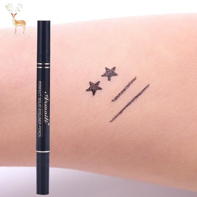 (Hàng Mới Về) Bút Kẻ Mắt Hai Đầu Chống Thấm Nước Giữ Màu Lâu Suốt 24 Giờ | BigBuy360 - bigbuy360.vn