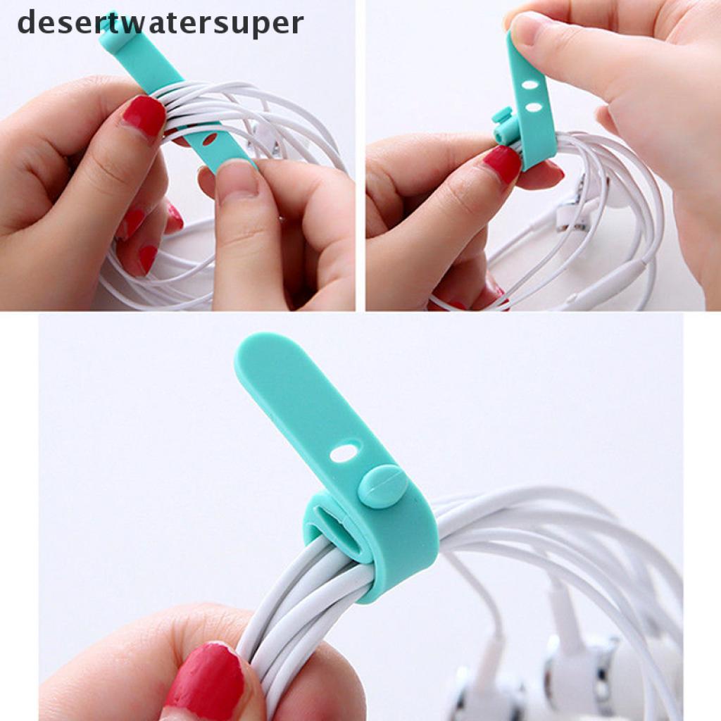 Dây Quấn Dây Cáp / Tai Nghe Bằng Silicone