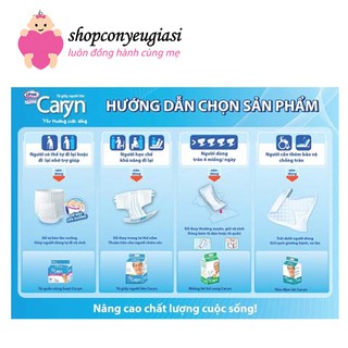 Tã dán Caryn siêu thấm M-L 10 miếng