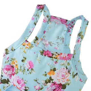 Đầm hoa chất vải cotton dành cho thú cưng
