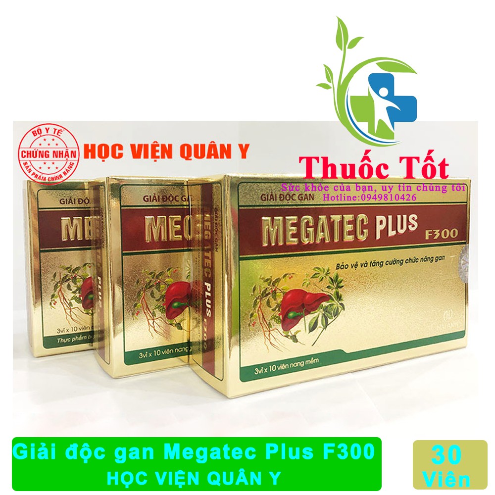 Giải độc gan Megatec Plus F300 -Học viện Quân Y