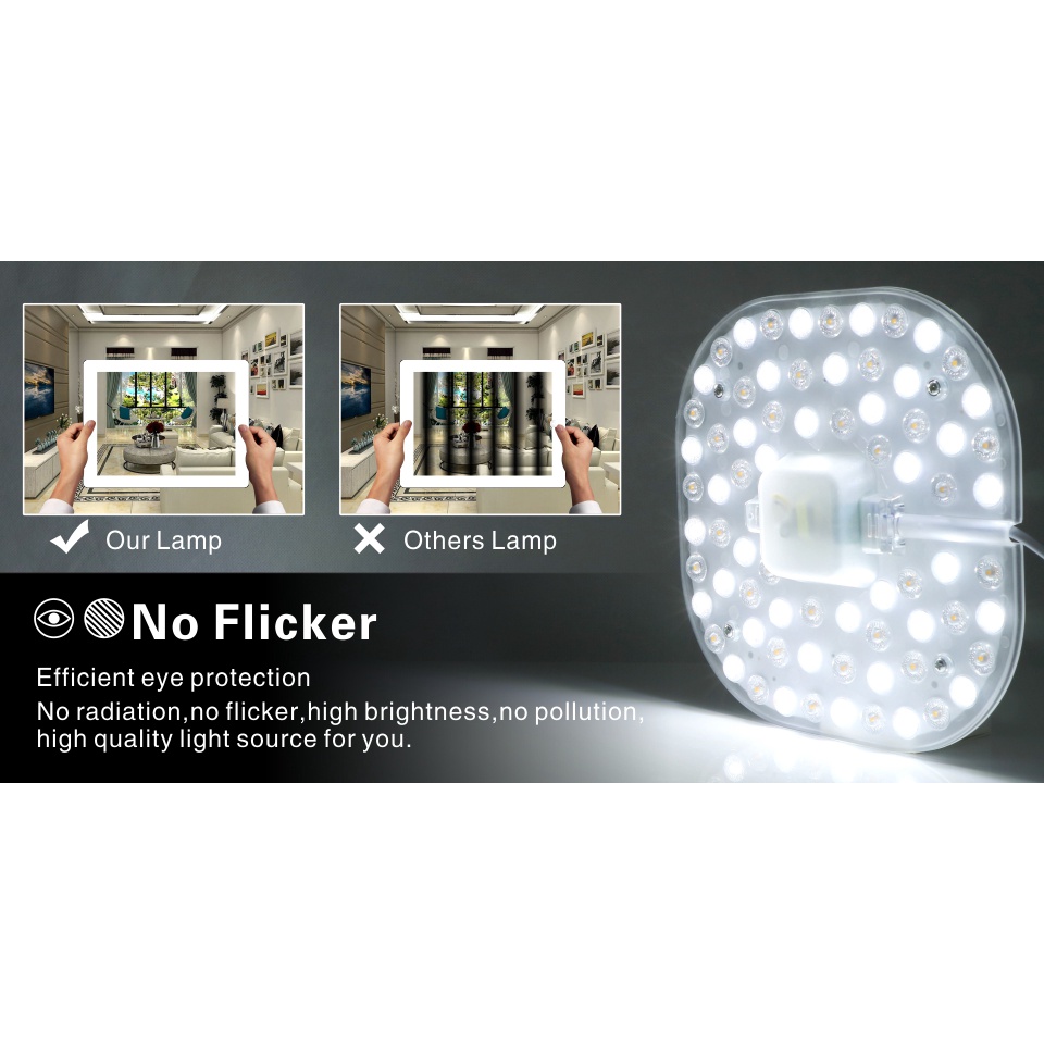 Chip Đèn LED Gắn Trần Nhà 12W 18W 24W 36W 2835SMD AC220V