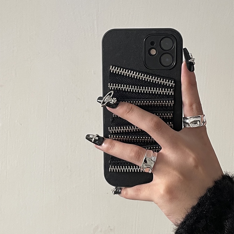 Nhẫn Đeo Tay Bản Rộng Tạo Hình Học Phong Cách Thời Trang Nhật Hàn