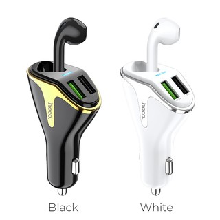 Sạc xe hơi hoco e47 kèm với tai nghe bluetooth