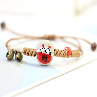 Dây đeo tay mèo may mắn