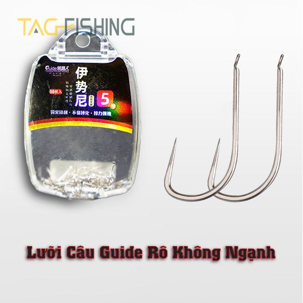 Lưỡi Câu Guide Rô Không Ngạnh