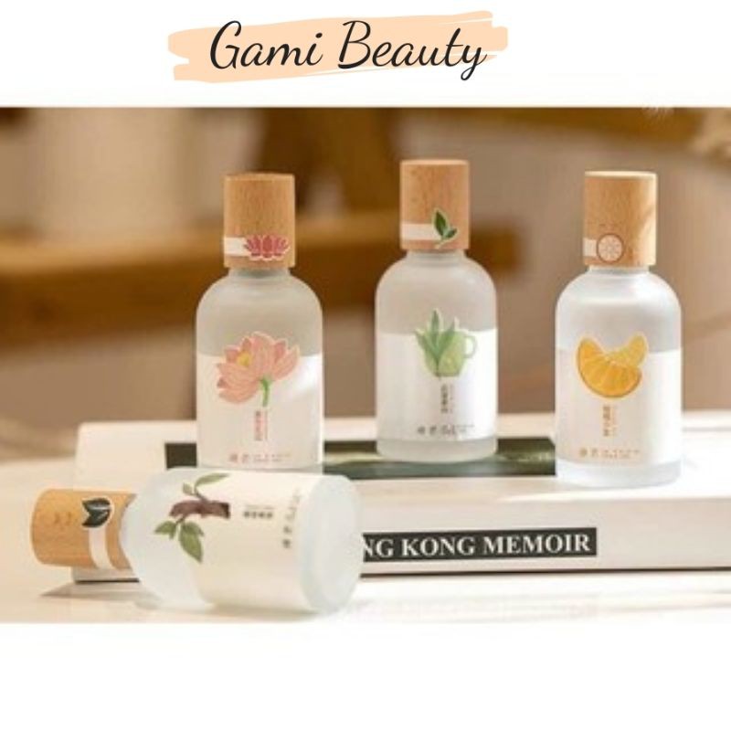 Nước Hoa SHIMANG Nước Hoa Body Mist Shimang Mẫu Mới Dạng Xịt Nắp Gỗ Thân Thủy Tinh- Đủ mùi- thơm tự nhiên 50ml