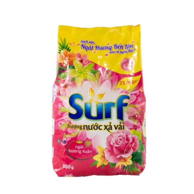Túi Bột Giặt Surf 800g Ngát Hương Xuân