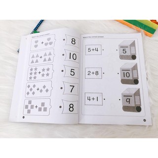 Đồ chơi 3q - Preschool Maths Workbook 123