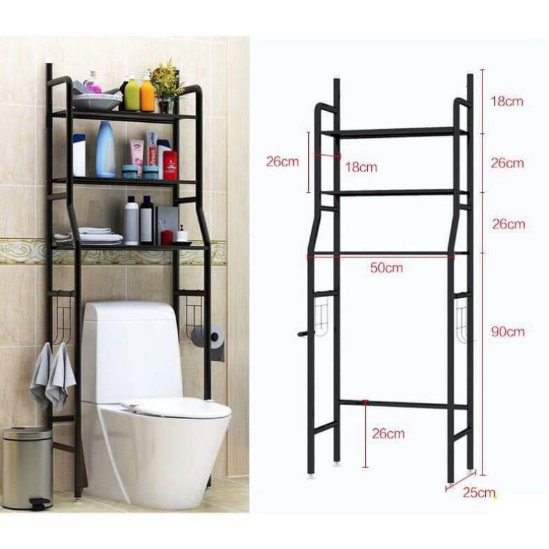 KỆ SAU TOILET ĐỰNG ĐỒ ĐA NĂNG