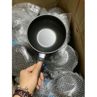 CHẢO SÂU LÒNG 1 QUAI 18CM BAO ĐẸP, DÙNG ĐƯỢC CHO BẾP TỪ siêu đẹp