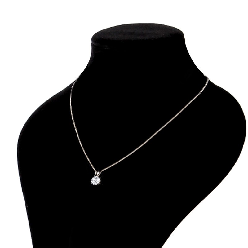 Vòng cổ nữ mặt đá Zircon 8mm