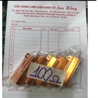Trở nhôm 50 w 100 ohm